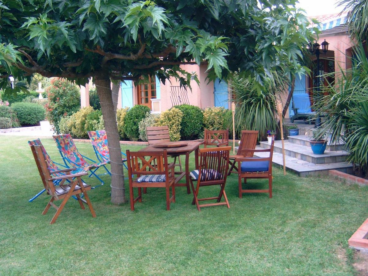 La Planquette Bed and Breakfast Castelnou Exteriör bild